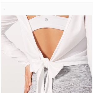 It’s a tie long sleeve